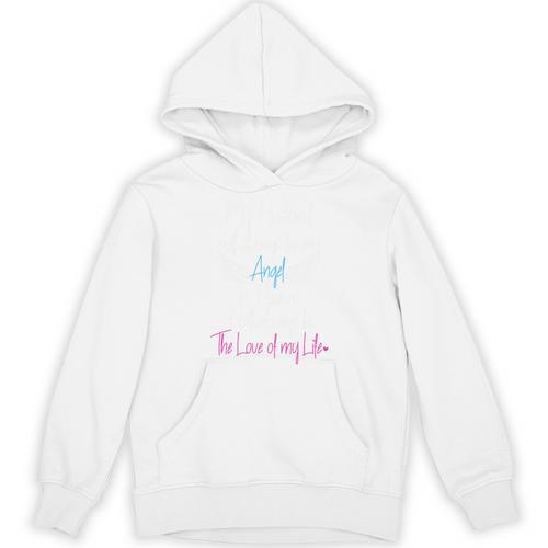 My Husband My Angel In Heaven In Loving Memory Of My Husband Premium Tri-Blend Unisex Hoodie - Easessy