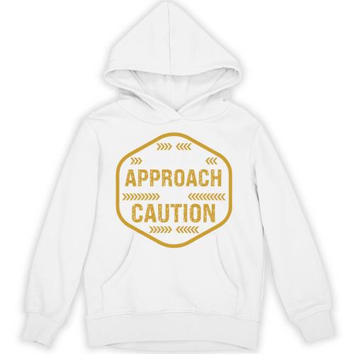 Introvert Approach With Caution For Introverted People Unisex Hoodie - Raresse