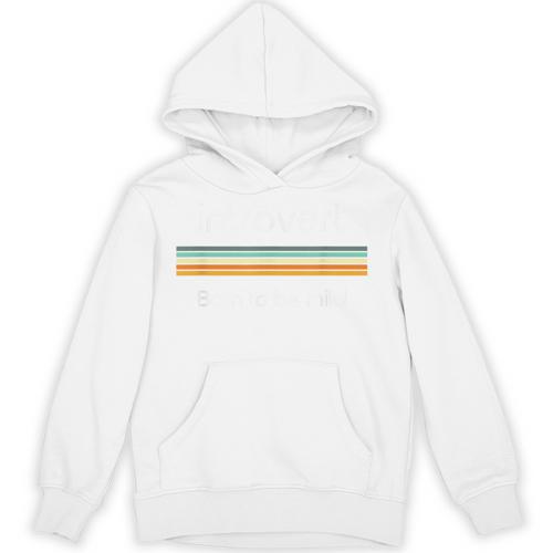 Introvert Born To Be Mild Antisocial Unisex Hoodie - Raresse