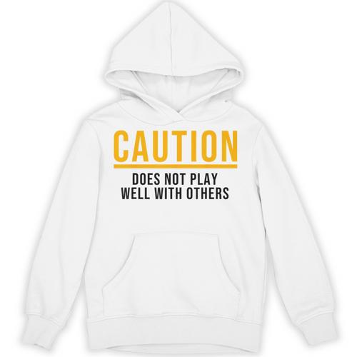 Introverted Does Not Play Well Competitive Athletic Unisex Hoodie - Raresse