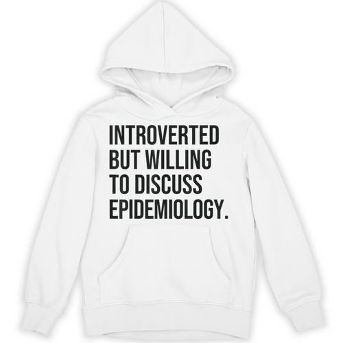 Introverted Epidemiologist Epidemiology Introvert Unisex Hoodie - Raresse