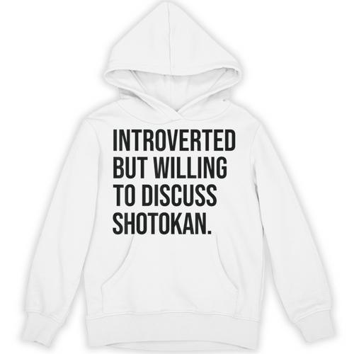 Introverted Shotokan Karate Introvert Unisex Hoodie - Raresse