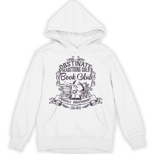 Jane Austen Obstinate Headstrong Girls Book Club Unisex Hoodie - Bookorys
