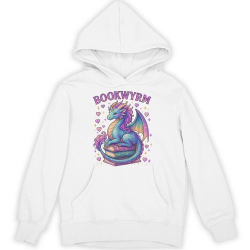 Just a Girl Who Loves Dragons And Books Unisex Hoodie - Bookorys AU