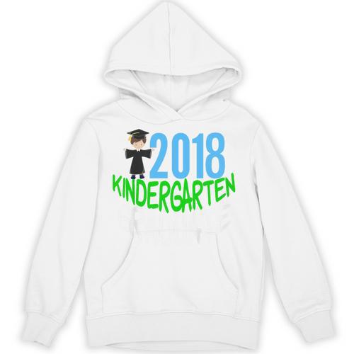 Kids 2018 Kindergarten Graduation Unisex Hoodie - Best Gift Smart