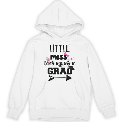Kids Kindergarten Graduation Shirt Girls Daughter Granddaughter Unisex Hoodie - Best Gift Smart