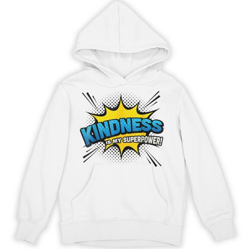 Kindness Is My Superpower Retro Comic Book T-Shirt Unisex Hoodie - Bookorys