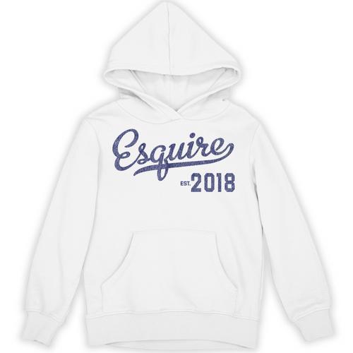 Lawyers Graduation Esquire Est 2018 Graduate Shirt Unisex Hoodie - Best Gift Smart