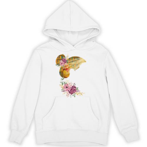And Into The Library She Goes Book Lover Reading Bookworm Unisex Hoodie - Bookorys