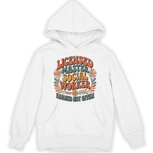 Licensed Social Worker Masters MSW LMSW Graduation 2026 Premium Tri-Blend Unisex Hoodie - Best Gift Smart