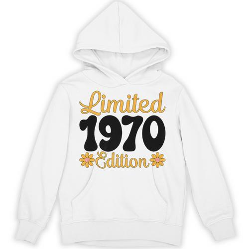 Limited 1970 Edition Retro Vintage 70s Nostalgia Premium Unisex Hoodie - Figerry