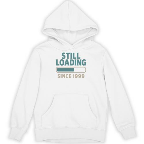 Still Loading Since 1999 Retro Tech Nostalgia Premium Tri-Blend Unisex Hoodie - Figerry