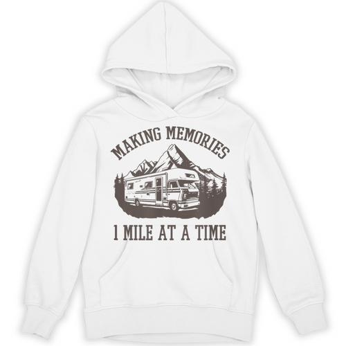 Making Memories 1 Memory At a Time RV Unisex Hoodie - Easessy