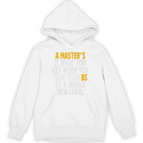 Master Degree When You Take Bs To New Level Graduation Premium Unisex Hoodie - Best Gift Smart