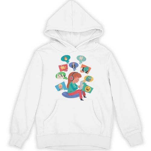 Memes Speak Louder Introvert Anti People Meme Lovers Quiet Unisex Hoodie - Raresse