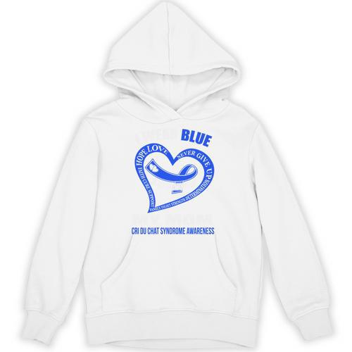 In My Memory Of My Mom CRI DU CHAT SYNDROME AWARENESS Unisex Hoodie - Easessy