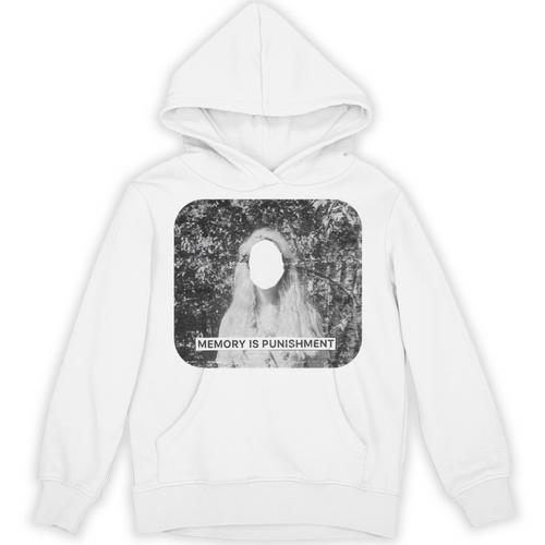 Memory Is A Punishment Surreal Art Trippy Distressed Grunge Unisex Hoodie - Easessy