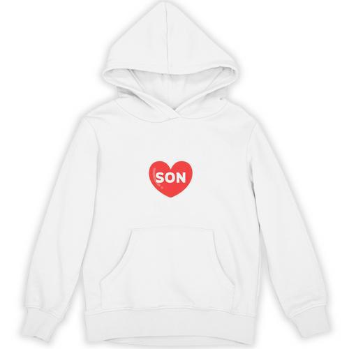 In Memory Of Son Basie Customized Personalized Memorial Unisex Hoodie - Easessy