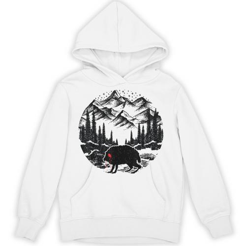 Monster Squonk In Forest Folklore Cryptid Introvert Unisex Hoodie - Raresse