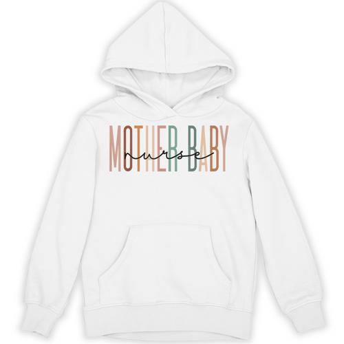 Mother Baby Nurse Postpartum Mom Baby Nursing Graduation Unisex Hoodie - Best Gift Smart