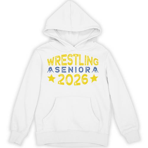 Night Wrestling Senior 2026 Graduation Unisex Hoodie - Best Gift Smart