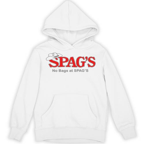 No Bags At SPAG'S Shrewsbury Defunct Store Nostalgia Vintage Premium Tri-Blend Unisex Hoodie - Figerry