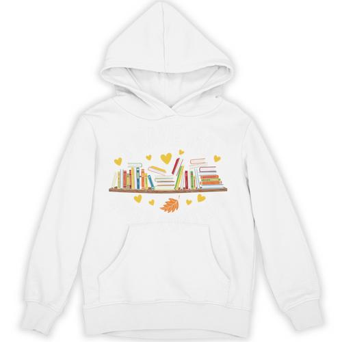 I Have No Shelf Control Witty Book Lover Artwork Unisex Hoodie - Bookorys UK