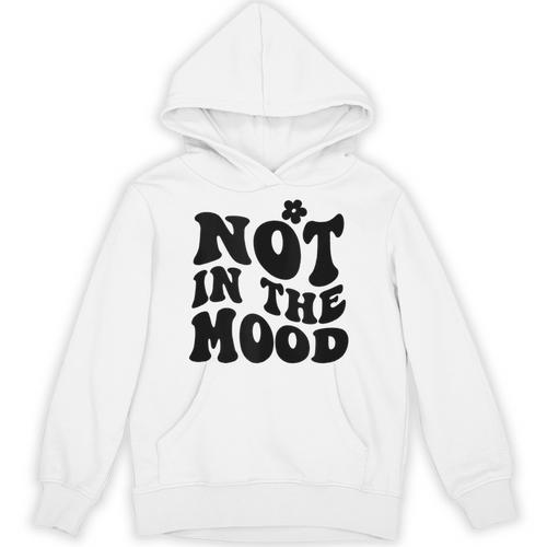 Not In The Mood Anti Social Introvert Sarcastic Retro Unisex Hoodie - Raresse