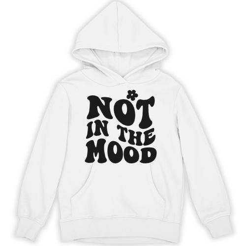 Not In The Mood Anti Social Introvert Sarcastic Retro Unisex Hoodie - Raresse