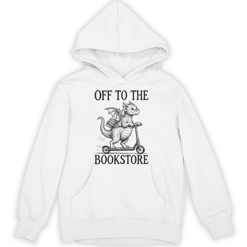 Off To The Bookstore Reading Bookworm Unisex Hoodie - Bookorys UK