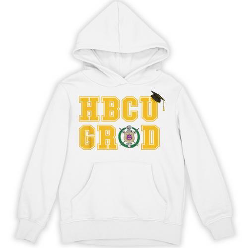 Omega Psi Phi Fraternity Paraphernalia HBCU Graduation Unisex Hoodie - Best Gift Smart