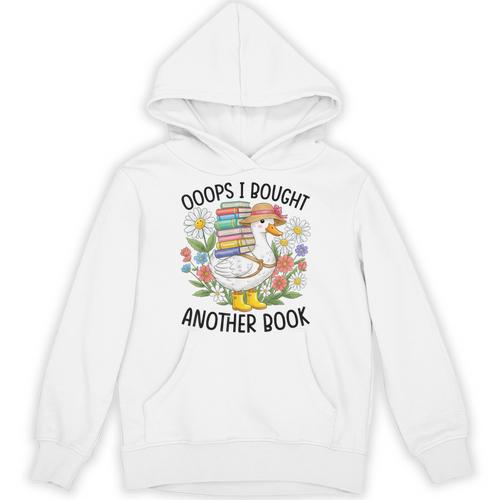 Oops I Bought Another Book Goose Unisex Hoodie - Bookorys