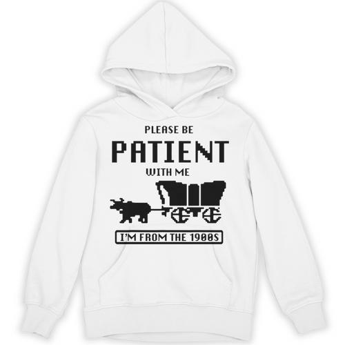 Be Patient With Me I'm From The 1900s Premium Tri-Blend Unisex Hoodie - Figerry