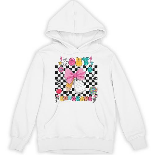 Peace Out 2nd Grade Graduation Last Day School Second Grade Unisex Hoodie - Best Gift Smart