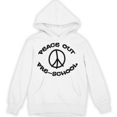 Peace Out Preschool T Shirt For School Graduation Unisex Hoodie - Best Gift Smart