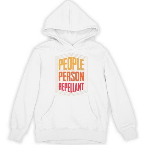 People Person Repellant Introvert Premium Unisex Hoodie - Raresse