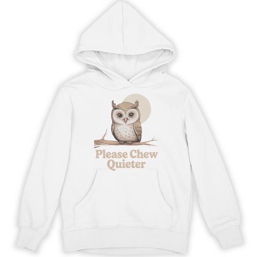 Please Chew Quieter Introvert Christmas Bird Lover Unisex Hoodie - Raresse