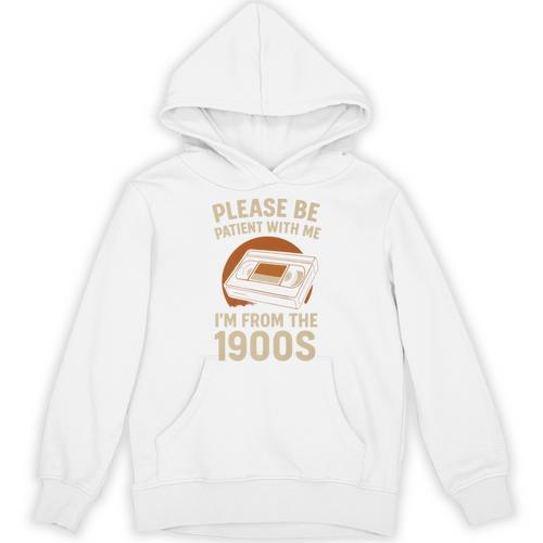 Please Be Patient I'm From The 1900s – Vintage Tape Premium Unisex Hoodie - Figerry