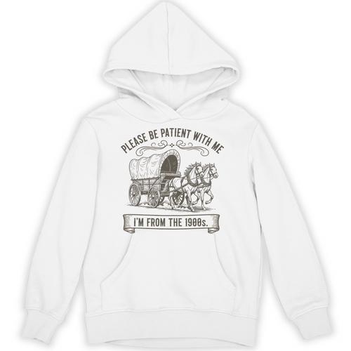 Please Be Patient With Me I'm From The 1900s Boomer Unisex Hoodie - Figerry