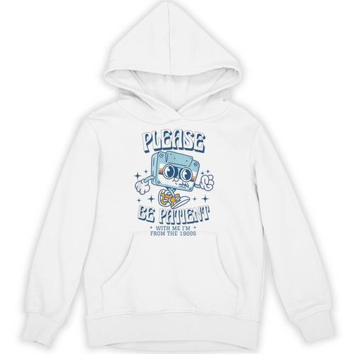 Please Be Patient With Me I'm From The 1900s Cassette Retro Unisex Hoodie - Figerry