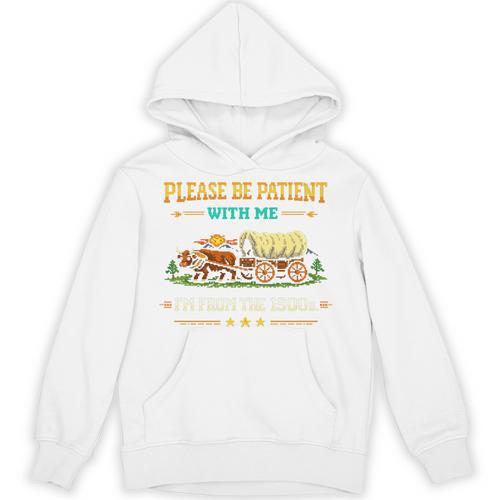 Please Be Patient With Me I'm From The 1900s Classic Game Premium Tri-Blend Unisex Hoodie - Figerry