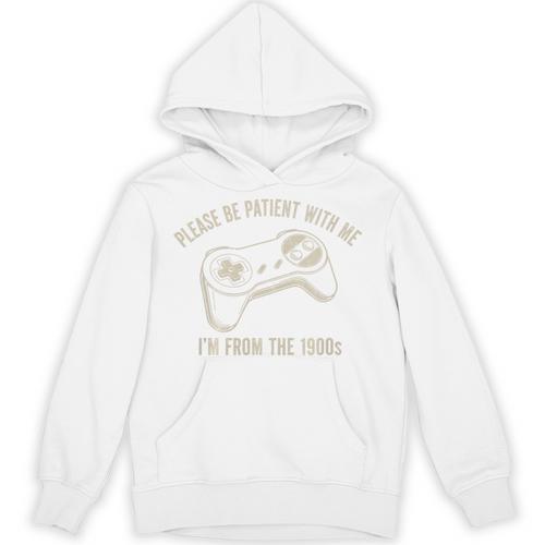 Please Be Patient With Me I'm From The 1900s Gamer Premium Tri-Blend Unisex Hoodie - Figerry