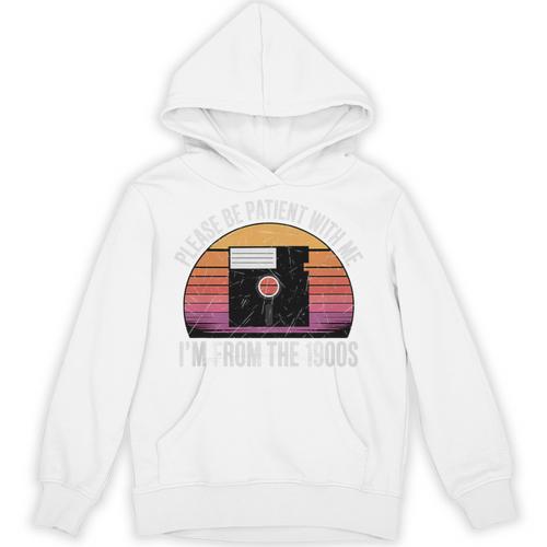 Please Be Patient With Me I'm From The 1900s PC Floppy Disk Premium Tri-Blend Unisex Hoodie - Figerry