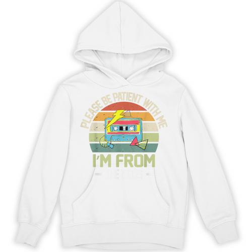 Please Be Patient With Me I'm From The 1900s Vintage Cassett Unisex Hoodie - Figerry