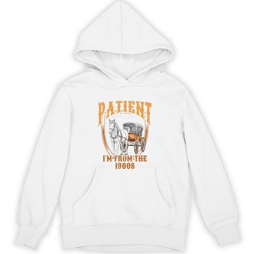Please Be Patient With Me I'm From The 1900s Vintage Lover Unisex Hoodie - Figerry
