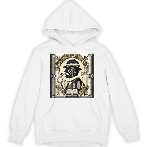Poirot Mystery Books Vintage Detective Premium Tri-Blend Unisex Hoodie - Bookorys