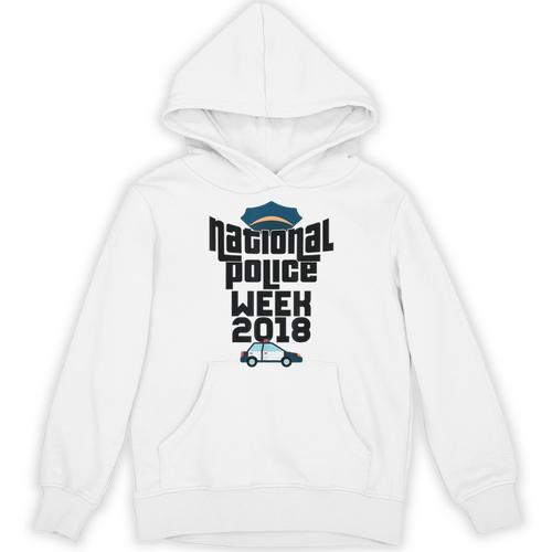 Police Officer National Week T-Shirt Graduation 2018 Unisex Hoodie - Best Gift Smart