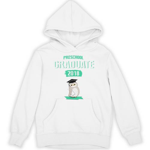 Pre K Graduation Shirt Cute Graduate 2018 Wise Owl Unisex Hoodie - Best Gift Smart
