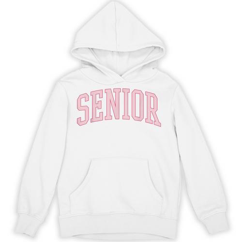 Preppy Varsity Pink Senior Graduation Unisex Hoodie - Best Gift Smart