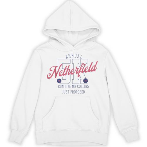 Pride And Prejudice Run Like Mr Collins Just Proposed Book Unisex Hoodie - Bookorys